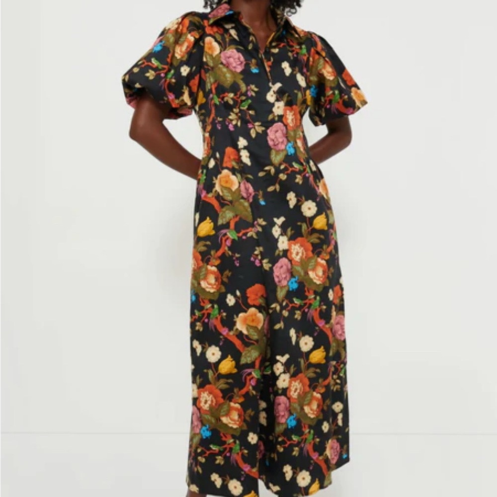 Tuckernuck Baroque Floral Delaney Dress Sz XXL NWT
